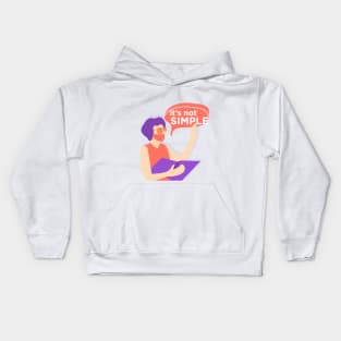 illustration cartoon Kids Hoodie